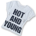 HOT AND YOUNG BABY TEE
