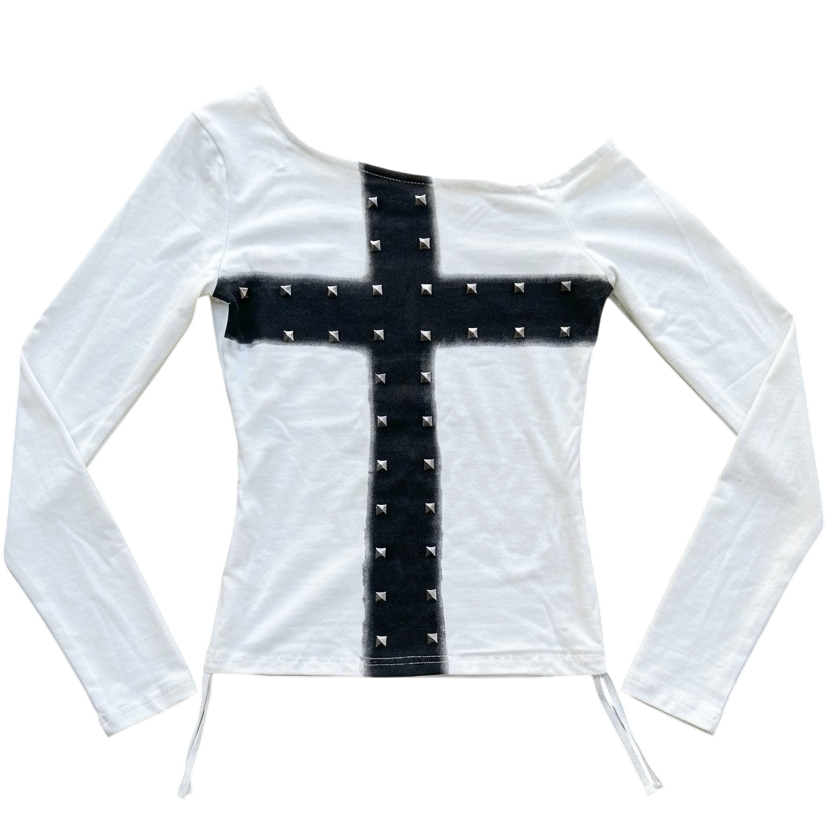 Cross Stud Top